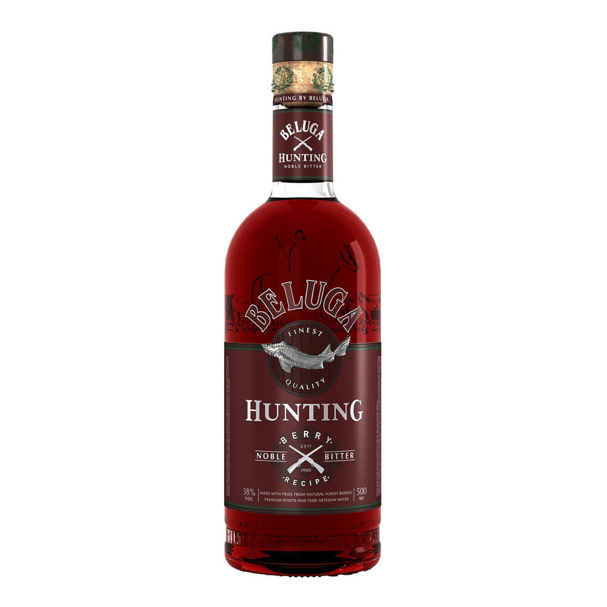 Beluga Hunting Berry Bitter 38% 0,7l Beluga Hunting Berry Bitter 38% 0,7l