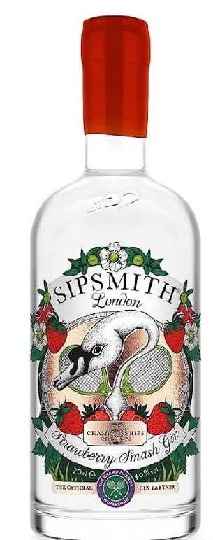 Sipsmith Strawberry Smash Champiinship ltd English flavored gin 40% 0,7l