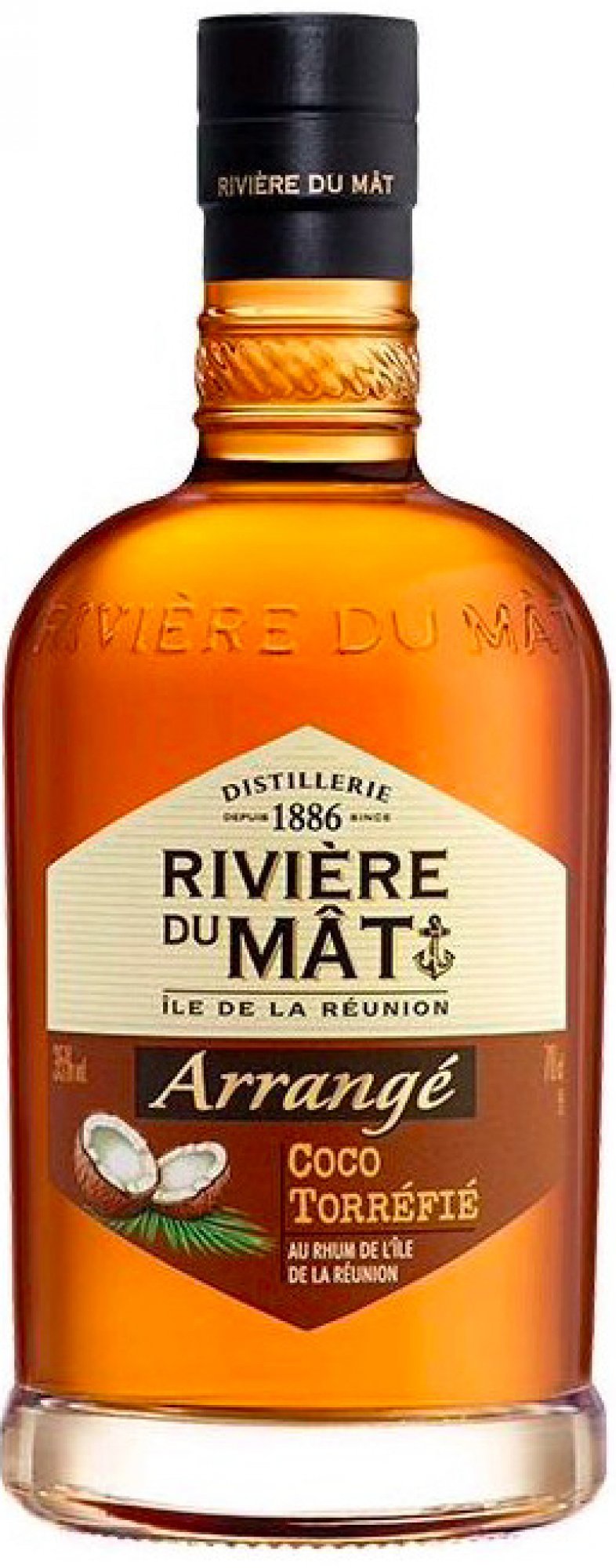 Riviere du Mat Arrangé Noix de Coco Torréfiée 35% 0,7l