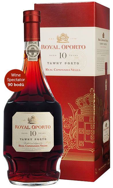 Real Companhia Velha Royal Oporto 10 Years aged Tawny, 0,75l