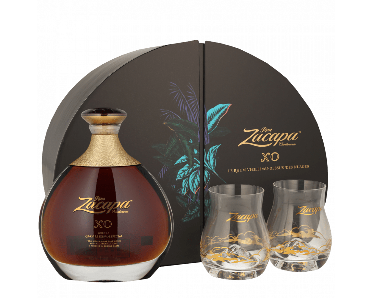 Ron Zacapa XO 25yo 40% 0,7l v dárkovém balení se 2 skleničkami