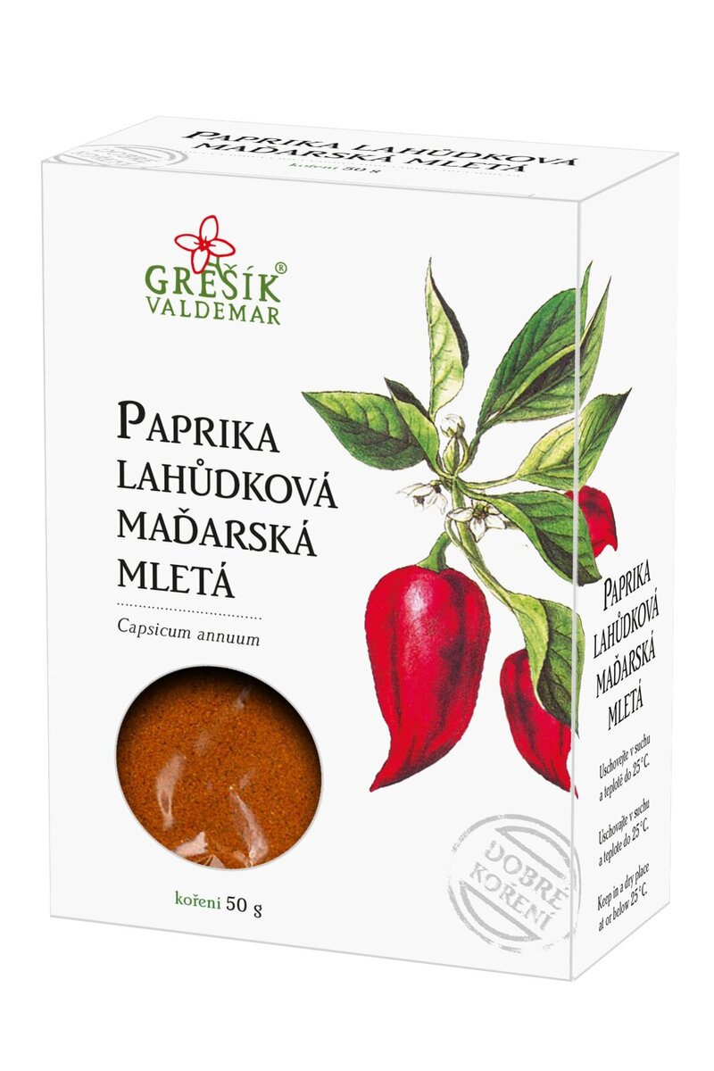 Grešík Paprika Lahůdková Maďarská mletá 50 g