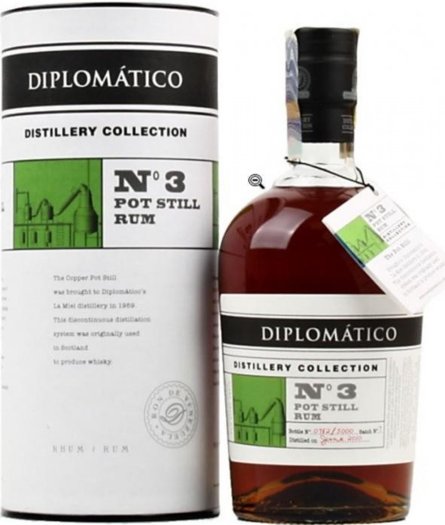 Diplomatico Distillery Collection Nº 3 Pot Still 47% 0,7l