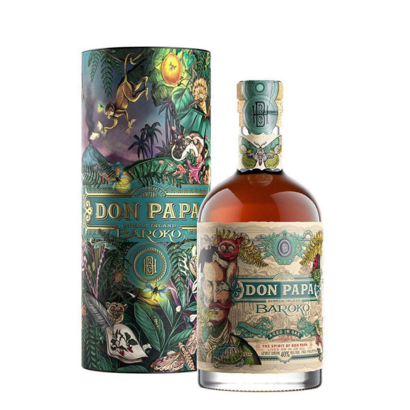 Don Papa 7y Eternal Spring in Sugarlandia 40% 0,7 l (tuba)