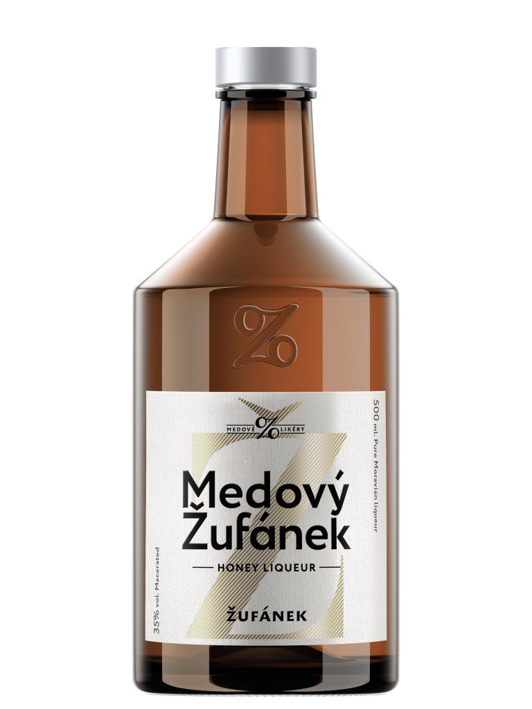 Medový Žufánek 35% 0,5 l