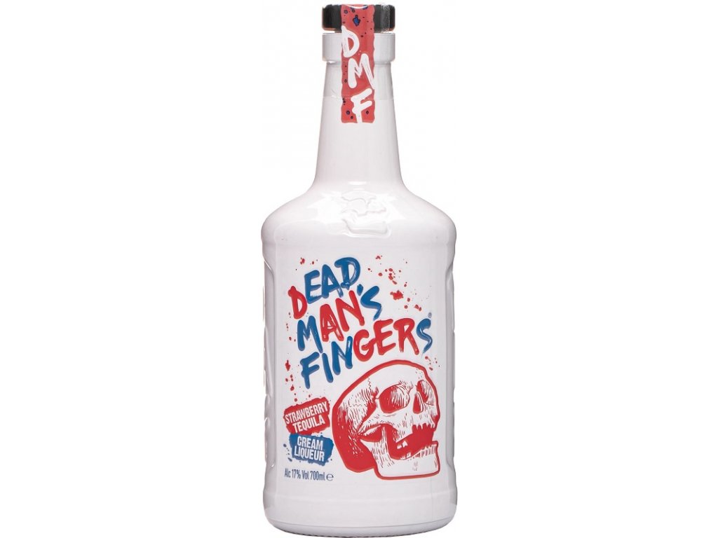 Dead Man's Fingers Strawberry Tequila Cream Liqueur 17% 0,7l