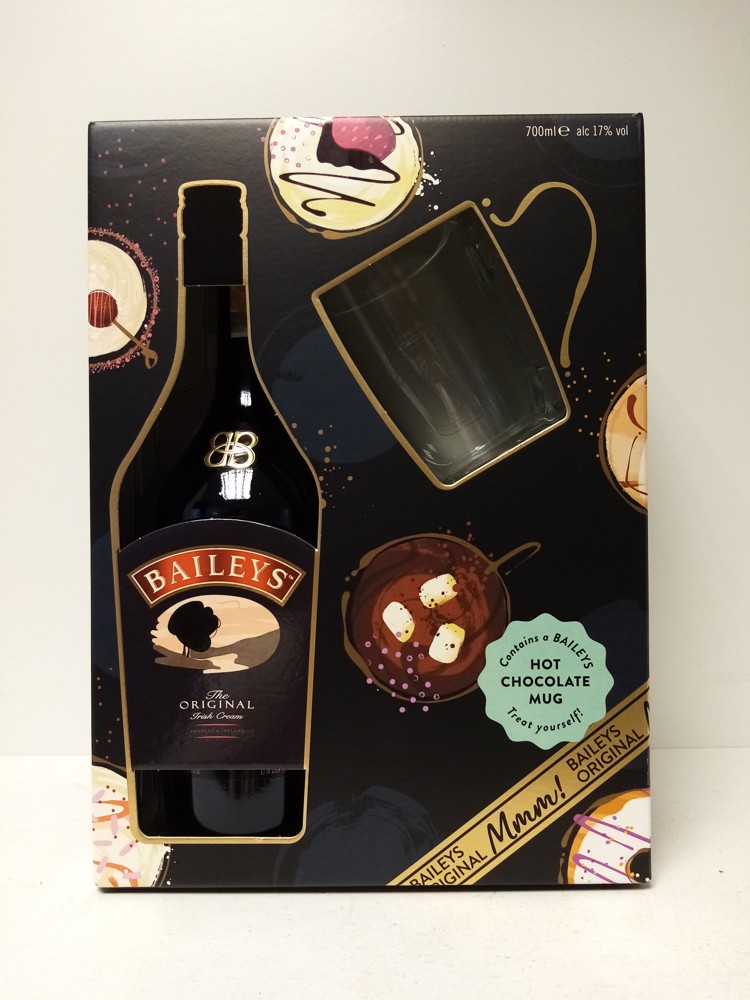 Baileys 17% 0,7 l se skleničkou