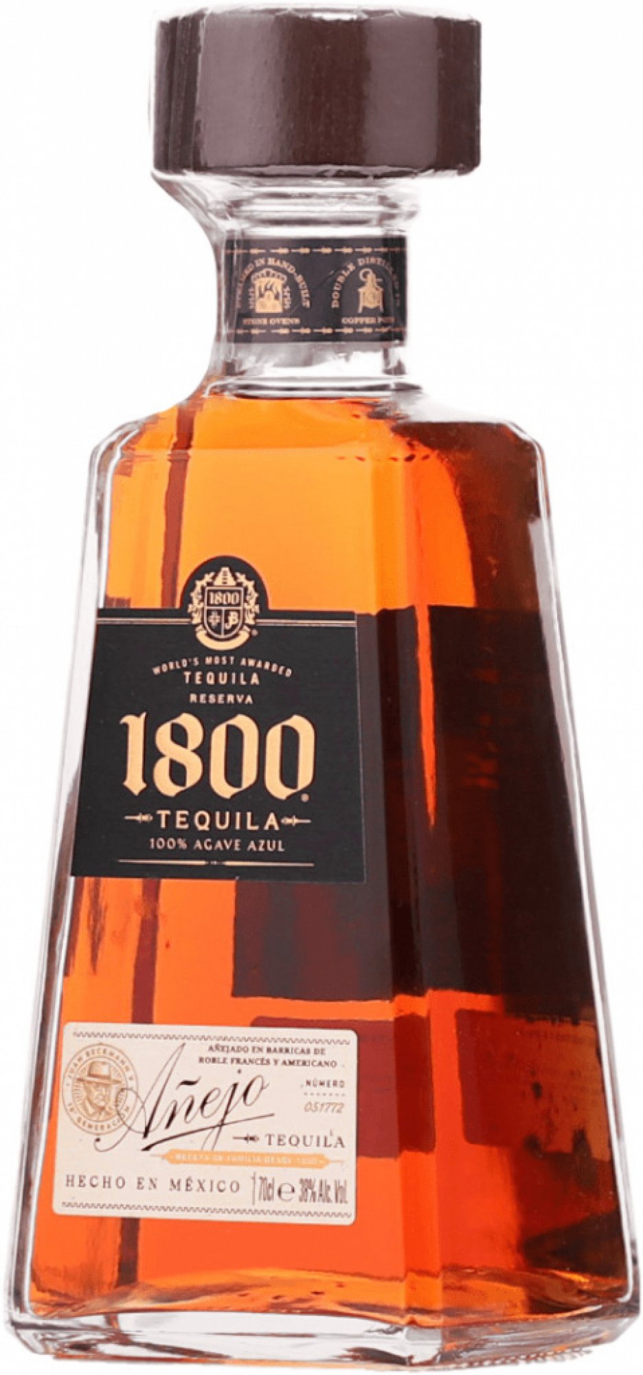 1800 Anějo 38 % 0,7l