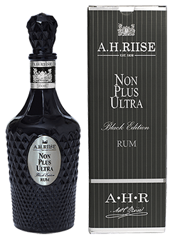A.H.Riise Non Plus Ultra Black Edition 42% 0,7l + A.H. Riise Rum Cream Liqueur 17% 0,7l + A.H.Riise Salt Caramel Cream Liqueur, 17% 0,7l