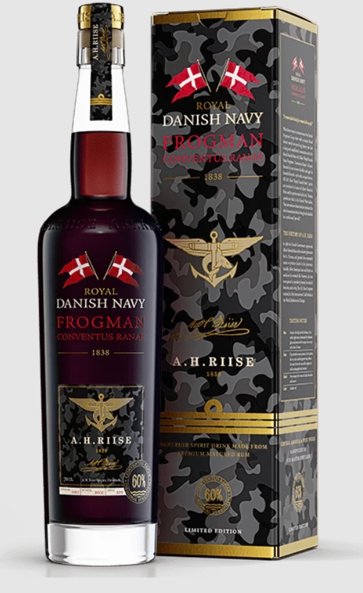 A.H. Riise A.H.Riise Royal Danish Navy Frogman Conventus Ranae 60% 0,7l