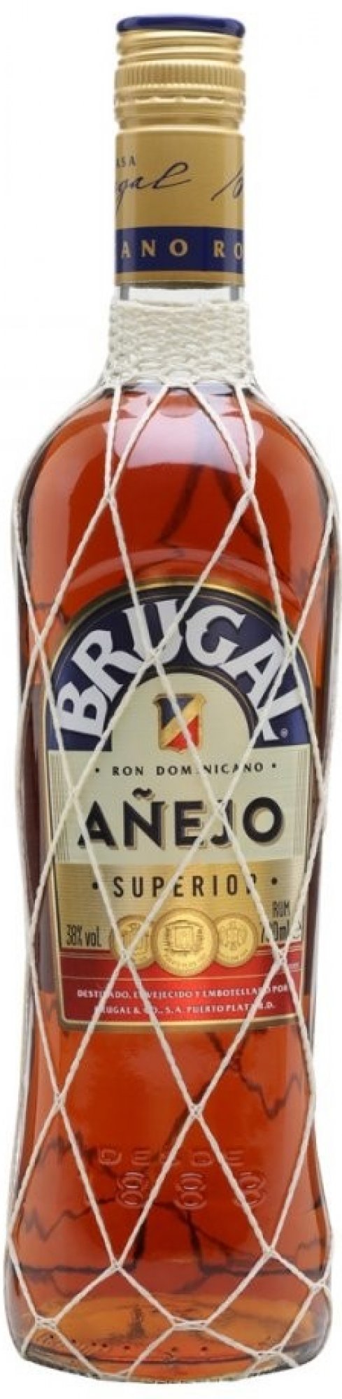 Brugal Aňejo Superior Dominican rum 38% 0,7l