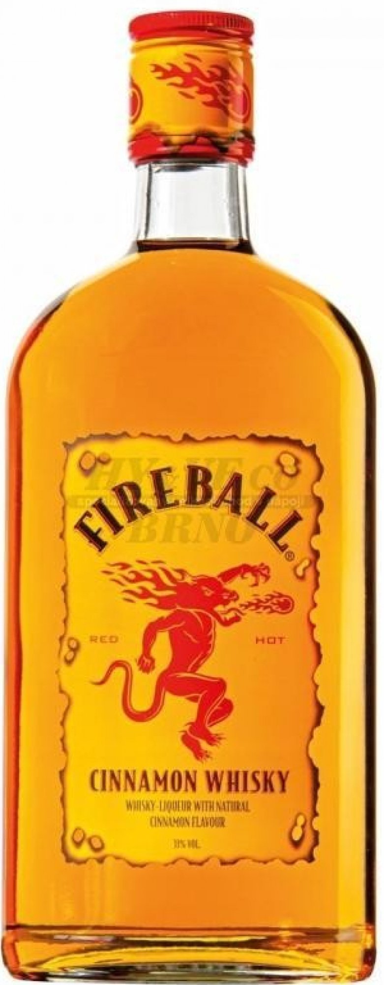 Fireball Cinnamon & Whisky Flavour Liqueur 33% 0,7l