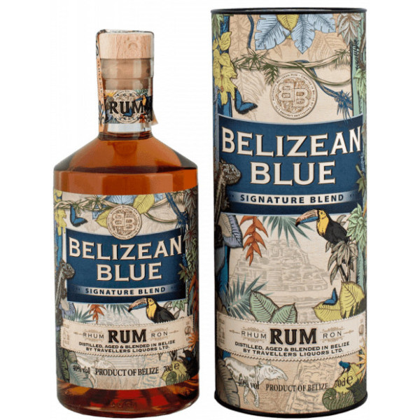 Belizean Blue Signature Blend Rum 40% 0,7l