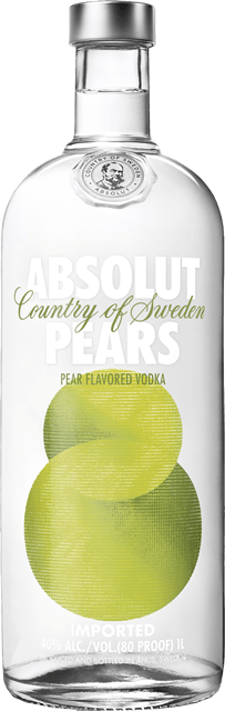 Absolut Pears 40% 1l