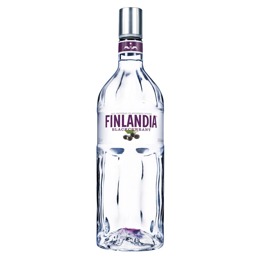 Finlandia Blackcurrant 1l 37,5% (čistá flaša)