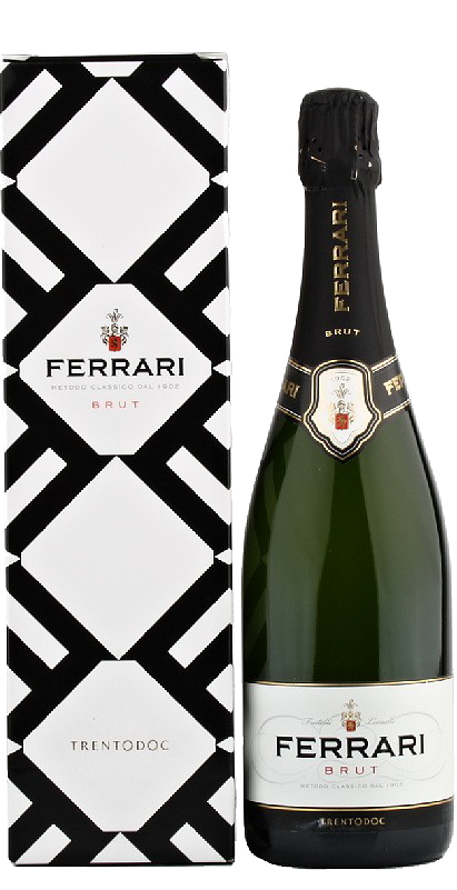Ferrari Brut Gift Box 12,5% 0,75l