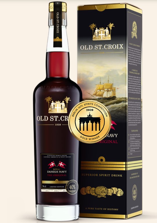 Old St. Croix - A.H. Riise Royal Danish Navy 40% 0,7l