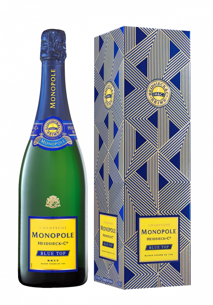 Monopole Champagne Blue Top Gift Box 12,5% 1,5l