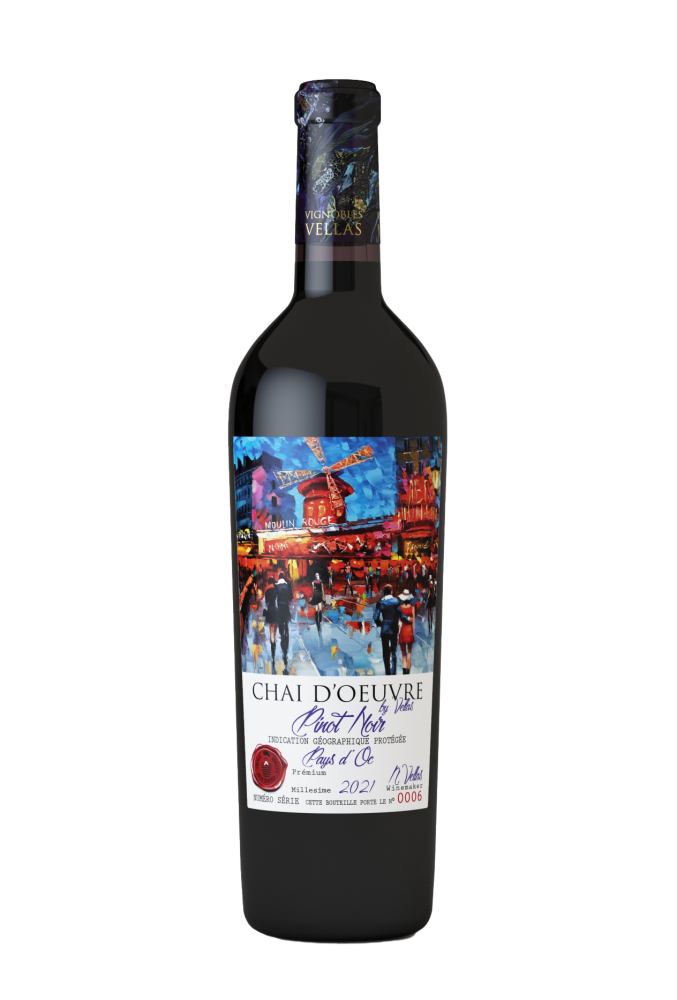 Vignobles Vellas Chai D´Oevre Pinot Noir 13,5% 0,75l