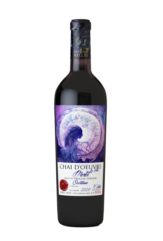 Vignobles Vellas Chai D´Oevre Merlot 14,5% 0,75l
