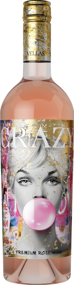 Vignobles Vellas Crazy Grenache Syrah Rosé 10,5% 0,75l