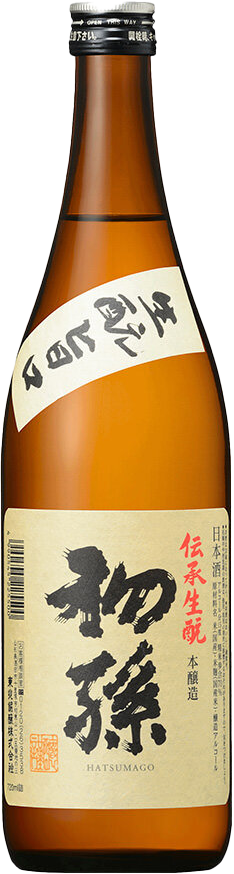 Hatsumago Kimoto Tradition Sake 15% 720ml