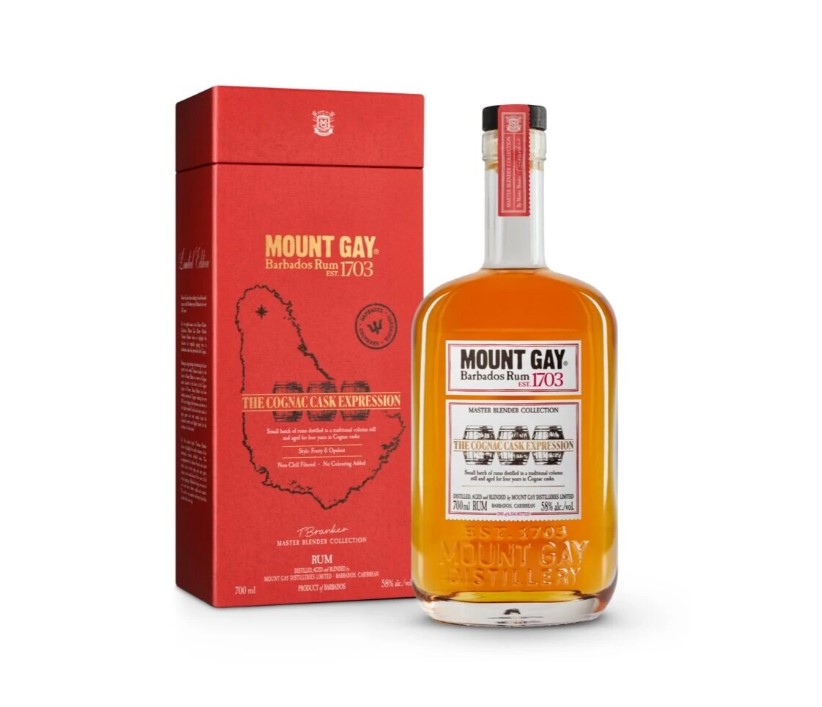 Levně Mount Gay Cognac Cask 58% 0,7l