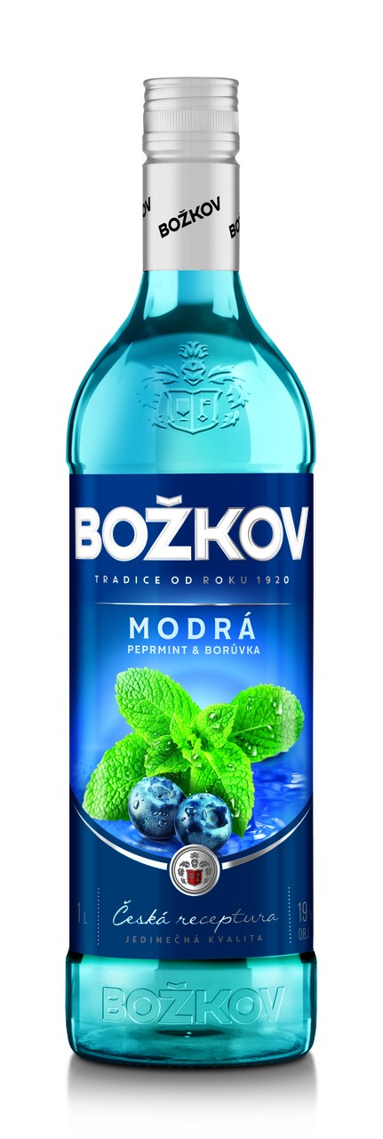 Božkov Modrá 19% 1l