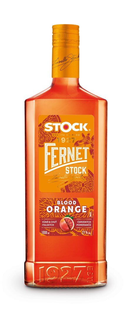 Fernet Stock Blood Orange 27% 1l