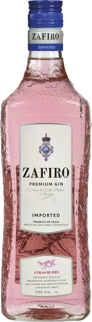 Zafiro Pink Premium Gin Strawberry 1l