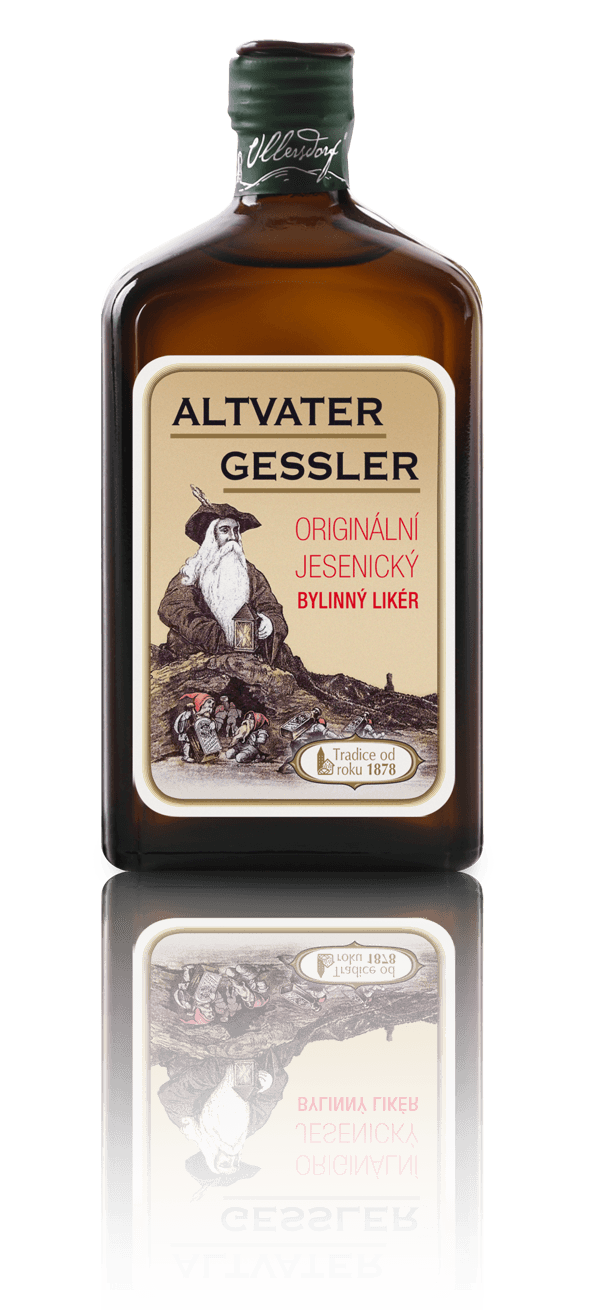 Ullersdorf Altvater Gessler bylinný likér 45% 0,5