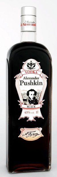 Alexander Puschkin Black 40% 1l (holá láhev)