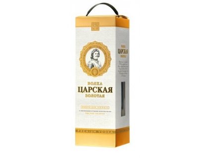 Vodka Carskaja Gold 40% 1,75l v dárkové krabici