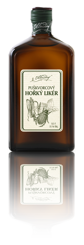 Puškvorcový likér Ullersdorf 35% 0,5l