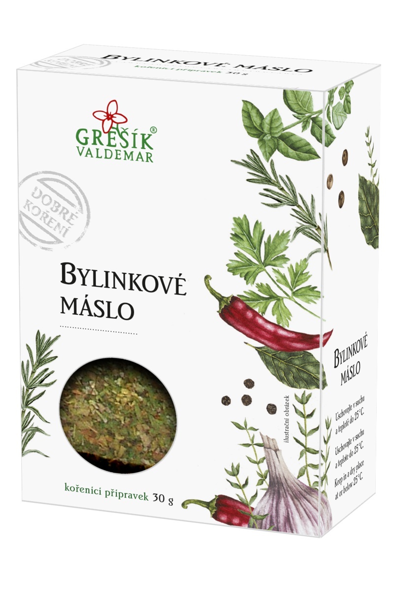 Grešík Bylinkové máslo 30g