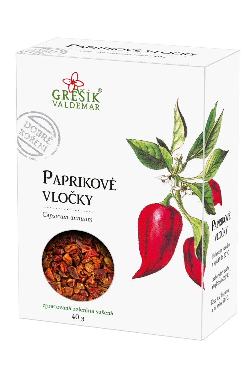 Grešík Paprikové vločky 40g