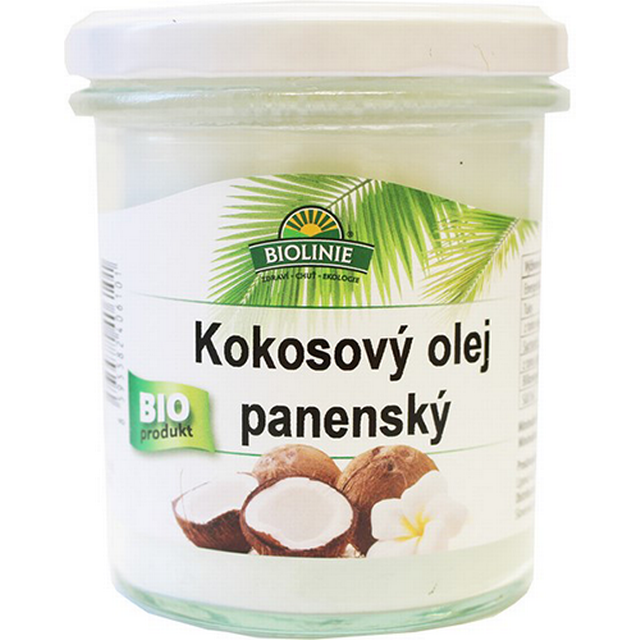 BIOLINIE kokosový olej panenský BIO 240 g