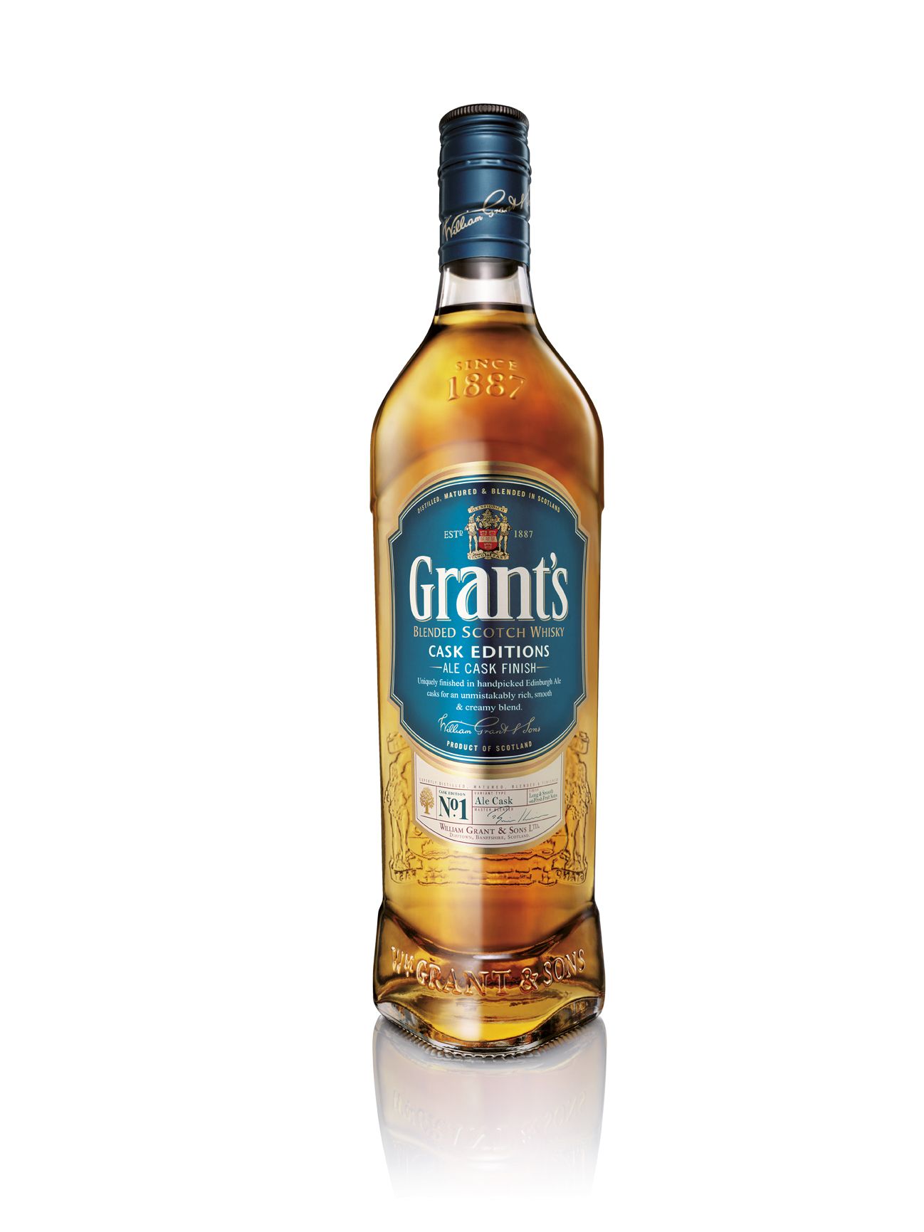 Grant's Ale Cask Finish 40% 0,7 l (holá láhev)