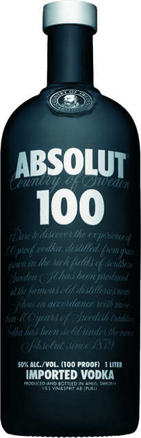 Absolut 100 50% 1l