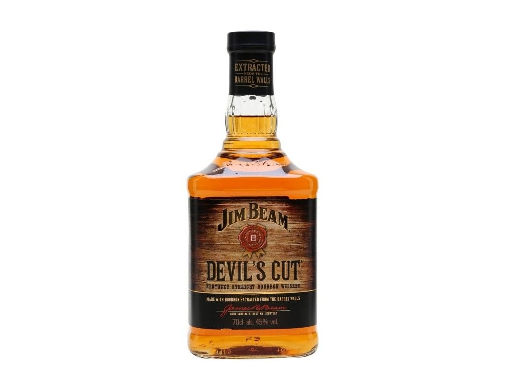 Jim Beam Bourbon Devils Cut 90 proof 45% 0,7 l (holá láhev)
