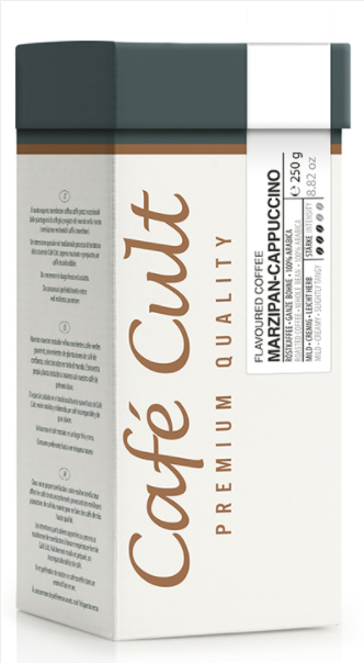 Café Cult zrnková káva Marzipan Cappuccino 250g