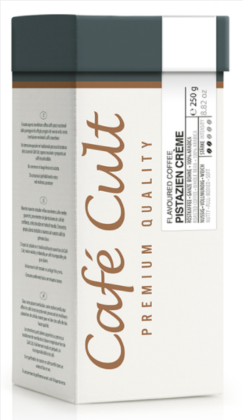 Café Cult zrnková káva Pistáciový krém 250g