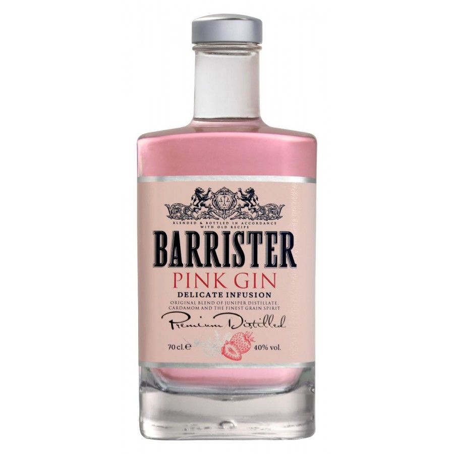 Barrister Pink Gin 40% 0,7l