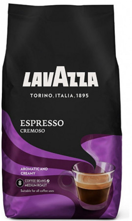 Lavazza Espresso Cremoso zrnková káva 1 kg