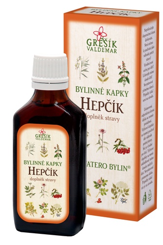 Grešík Hepčík bylinné kapky 50 ml