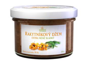 Džem Rakytníkový extra méně sladký 220 g