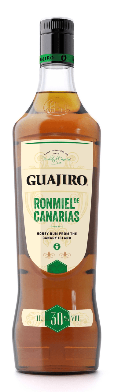 Guajiro Ronmiel de Canarias honey rum 30% 1l