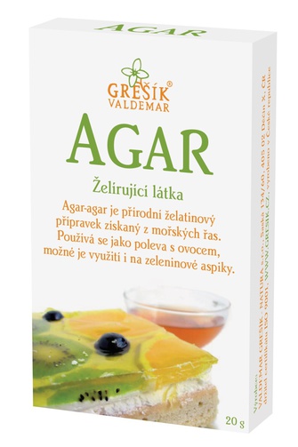 Valdemar Grešík Grešík Agar 20 g Valdemar Grešík Grešík Agar 20 g