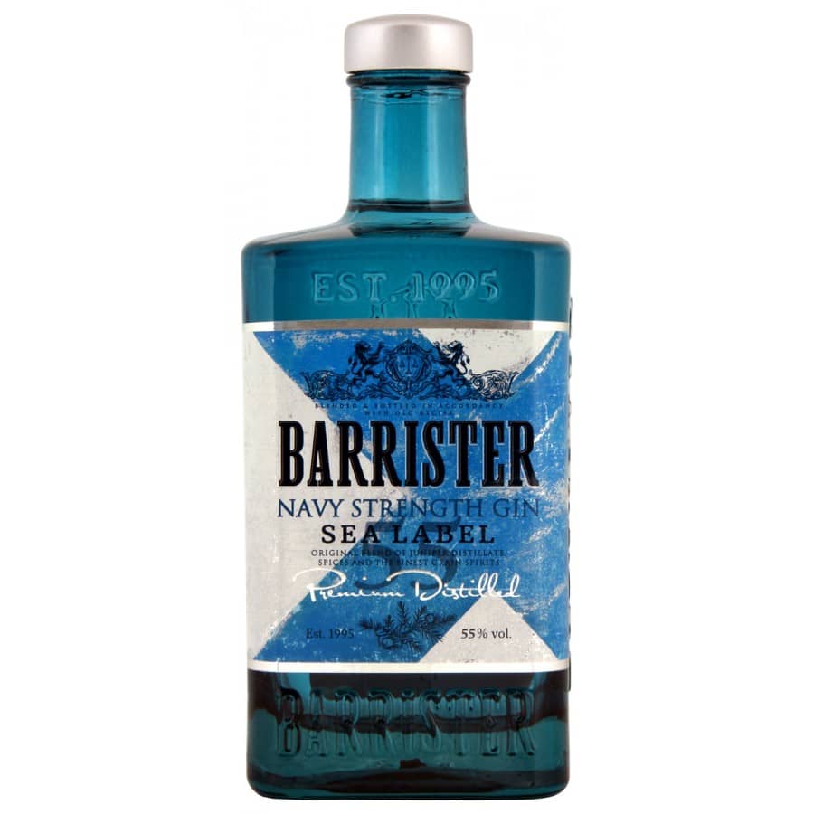 Barrister Navy Gin 55% 0,7l