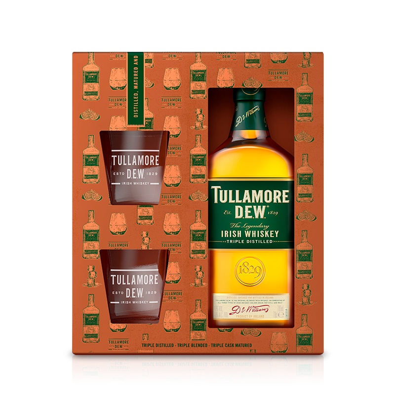 Tullamore D.E.W. 40% 0,7l dárkové balení